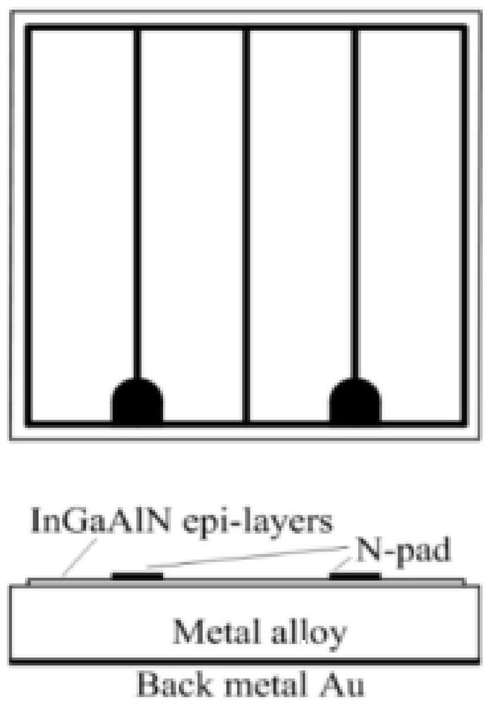 Vertical integrated unit diode chip