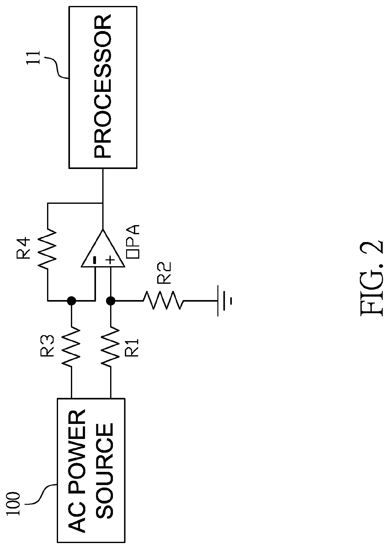 Power output control module for a power distributor