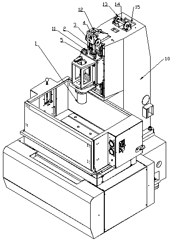 Sawtooth driving mechanism for electric saw