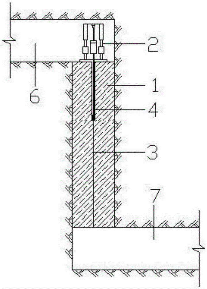 Excavation deviation processing method of raise-boring machine for deep vertical shaft