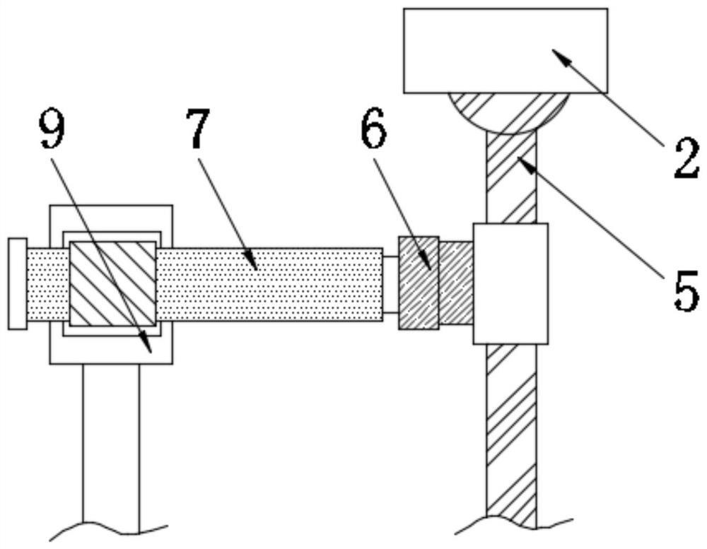 Environment-friendly optical fiber skin collection device used in communication cabinet