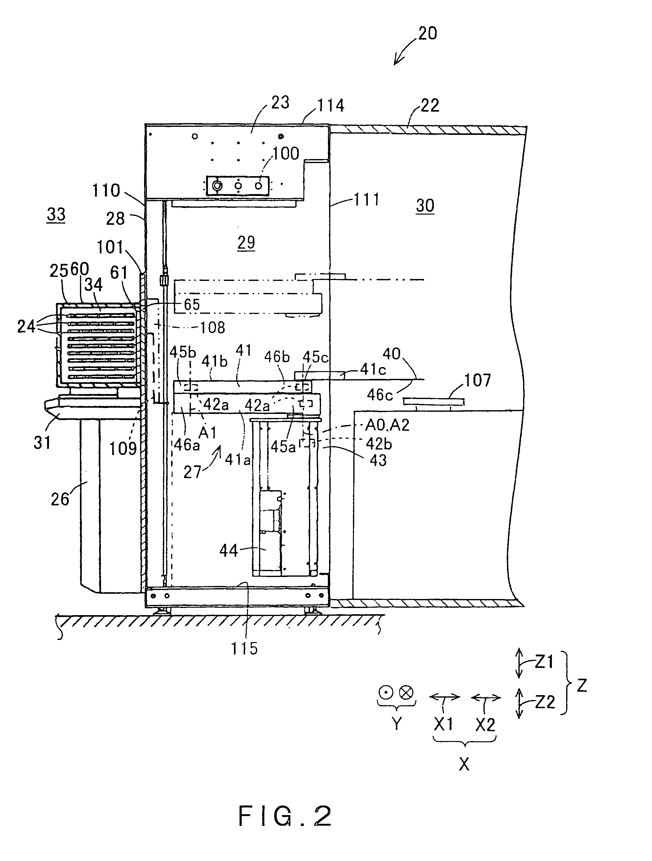 Wafer transfer apparatus and substrate transfer apparatus