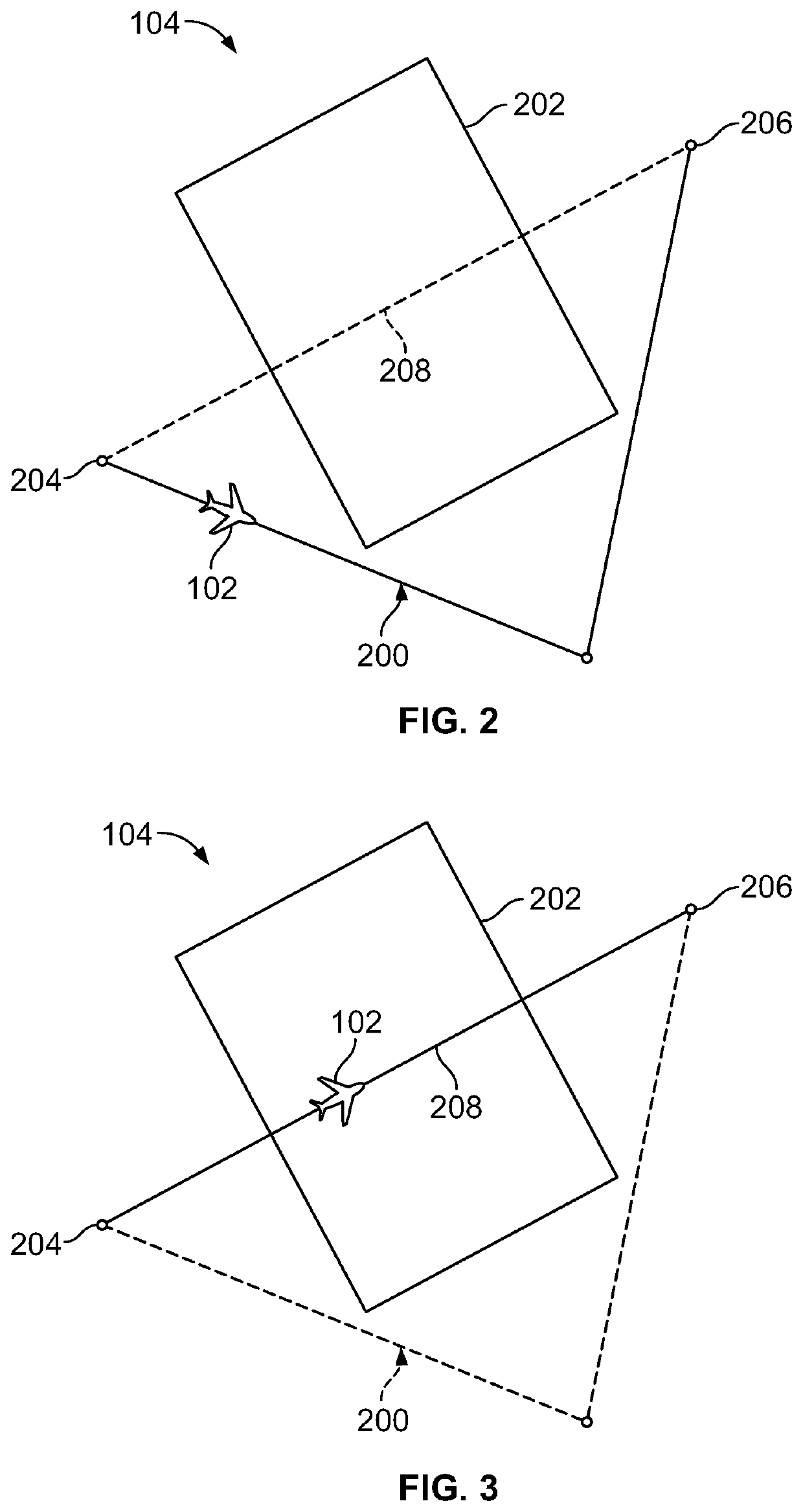 Restricted airspace monitoring systems and methods