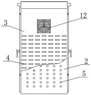 Low-voltage integrated distribution box