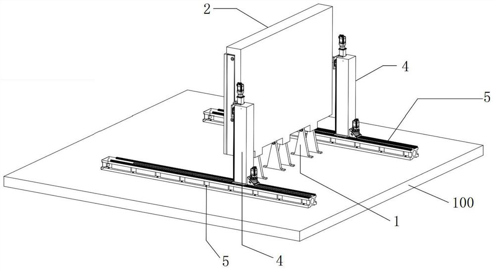 Turnover mechanism and turning plate milling machine with same