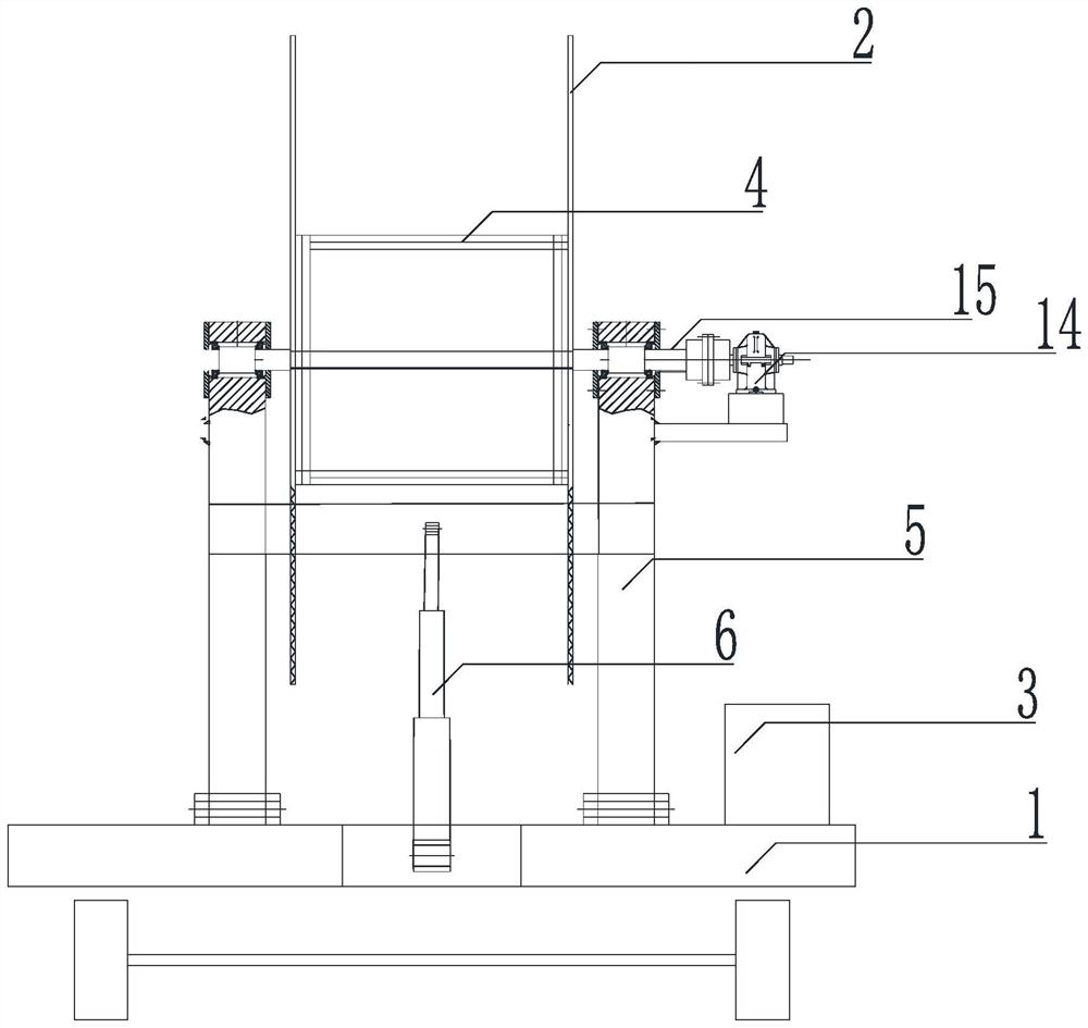 Lifting device and method for liftable in-well equipment in in-situ leaching uranium mining mine