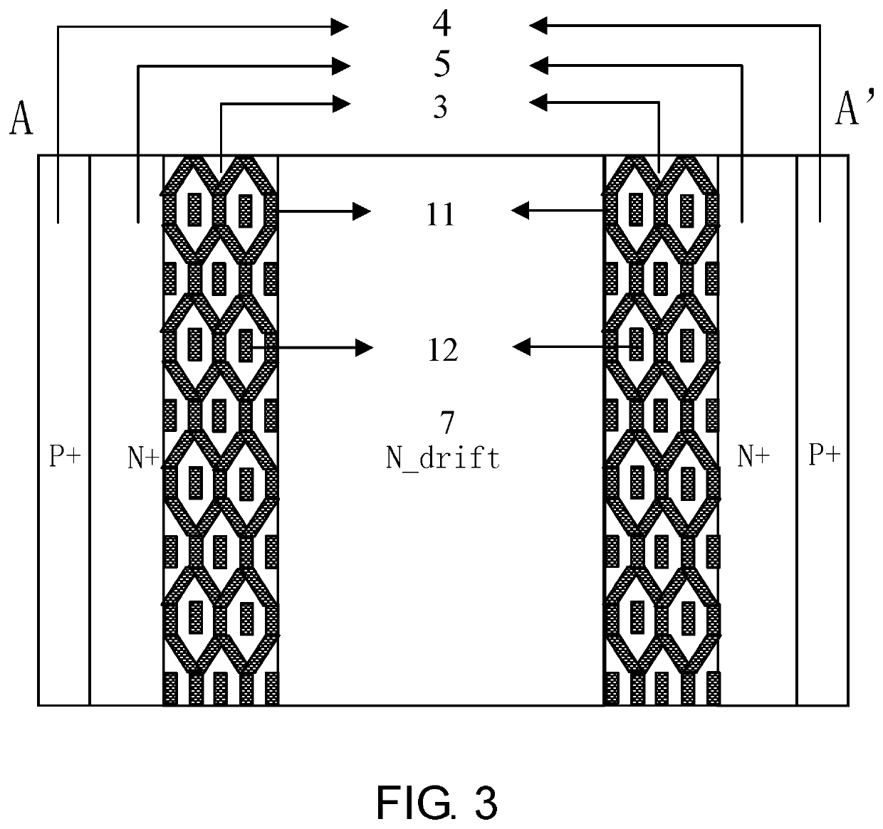 Graphene channel silicon carbide power semiconductor transistor