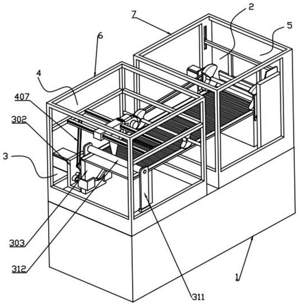 A processing and conveying device for fpc flexible circuit boards