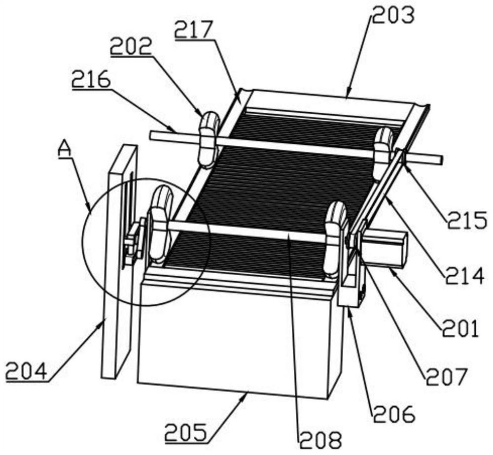 A processing and conveying device for fpc flexible circuit boards