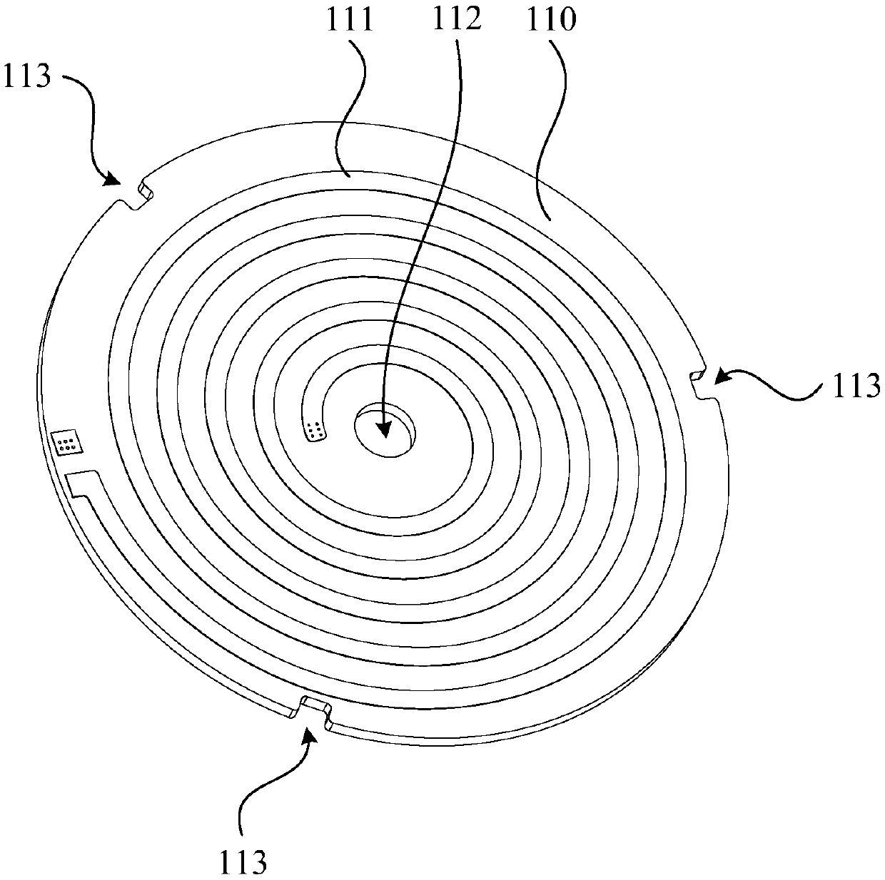 Antenna and phase shifting device