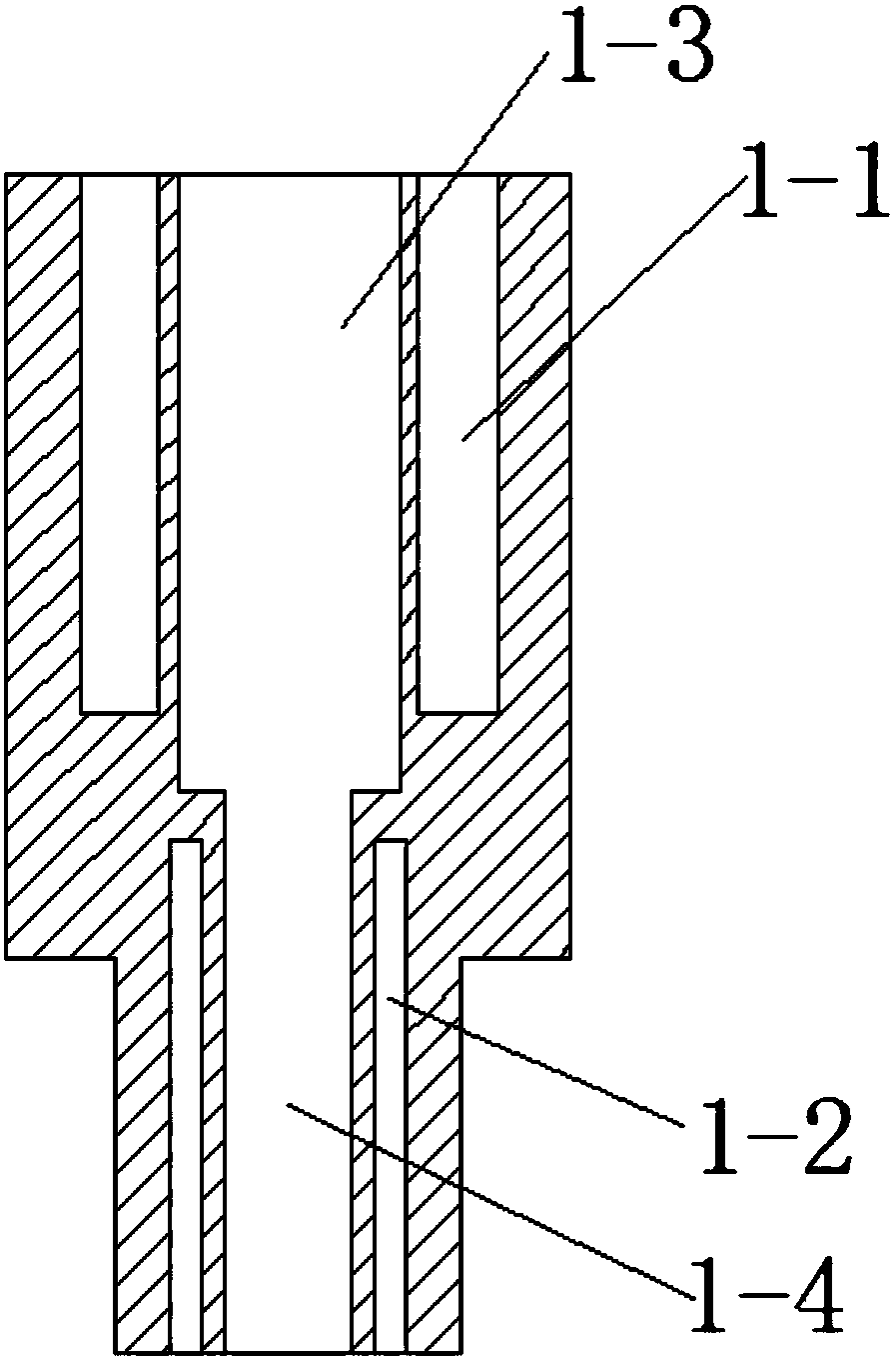 Temperature control device for microtube extrusion