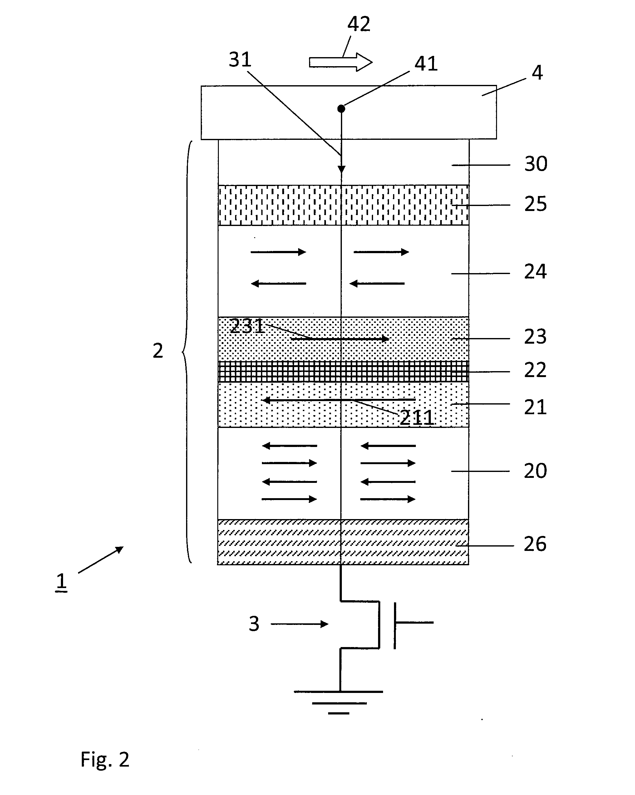 Thermally assisted magnetic random access memory element with improved endurance