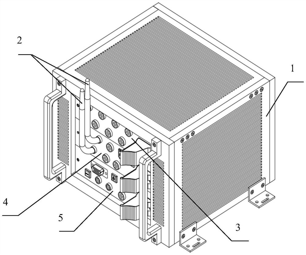 Portable driving condition data acquisition device