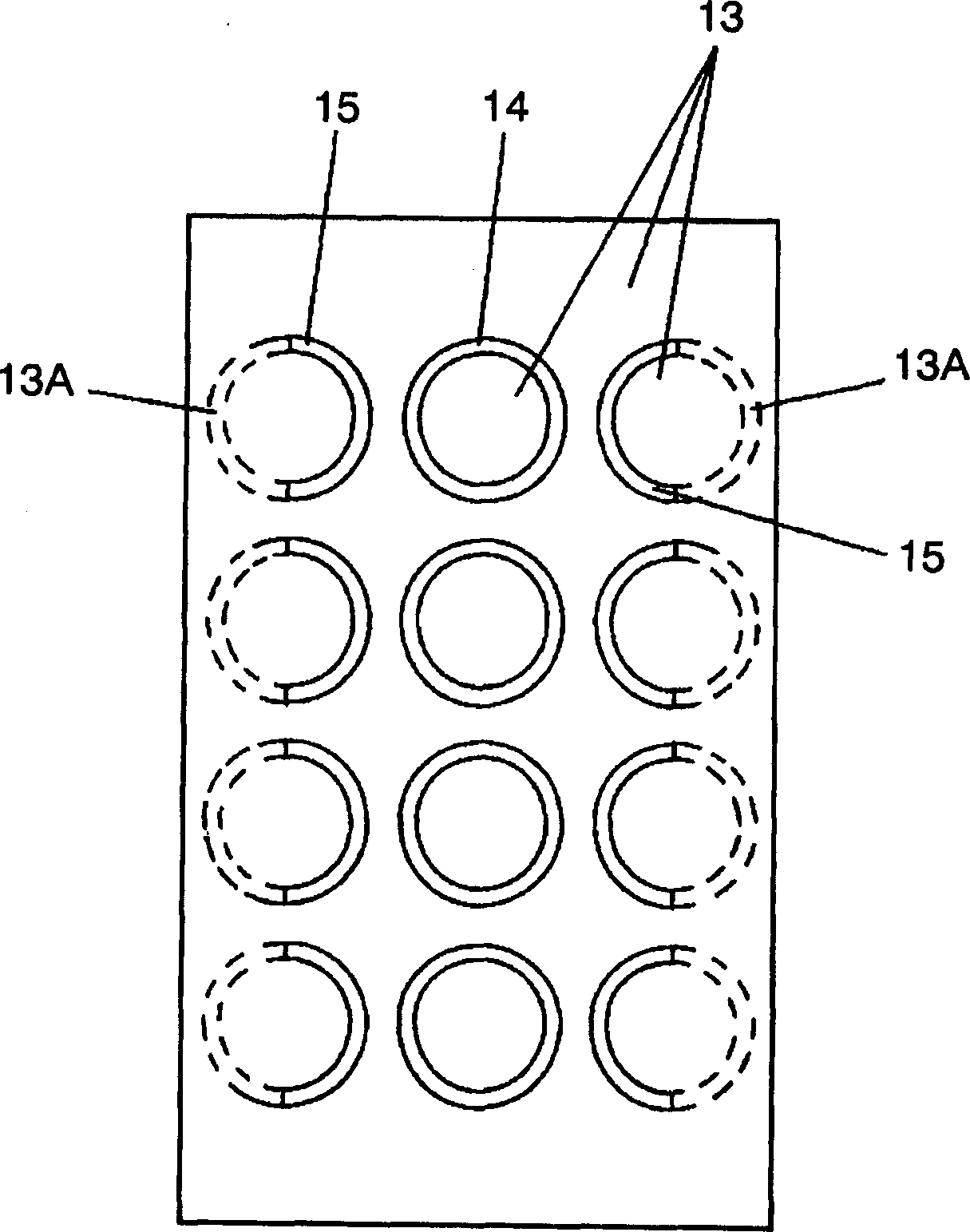 Movable contact unit and panel switch using same