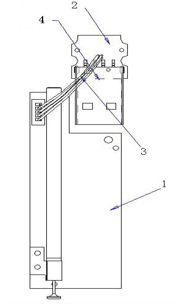 Rotary type universal serial bus (USB) interface of mobile terminal