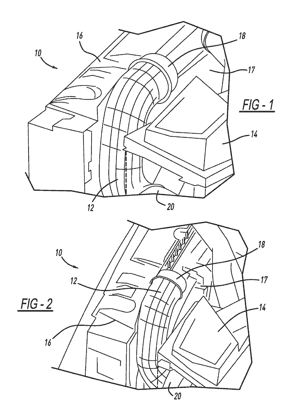 Breakable duct for use with a motor vehicle air induction system
