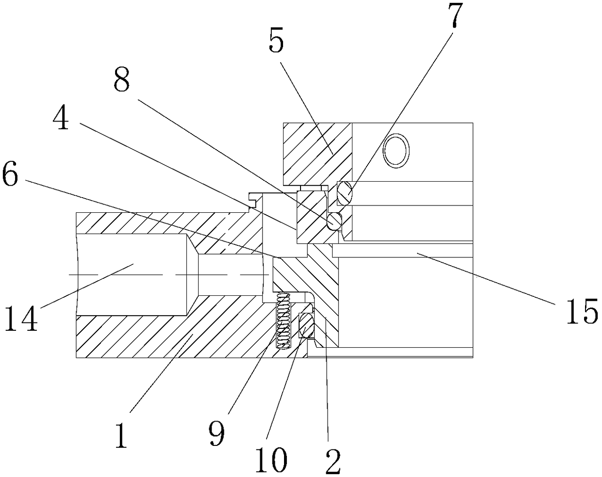 An ultra-short cartridge mechanical seal and its working method