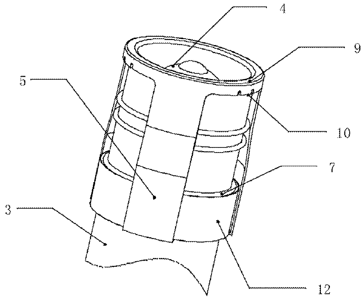 Explosion-venting method for aerosol fire suppression apparatus