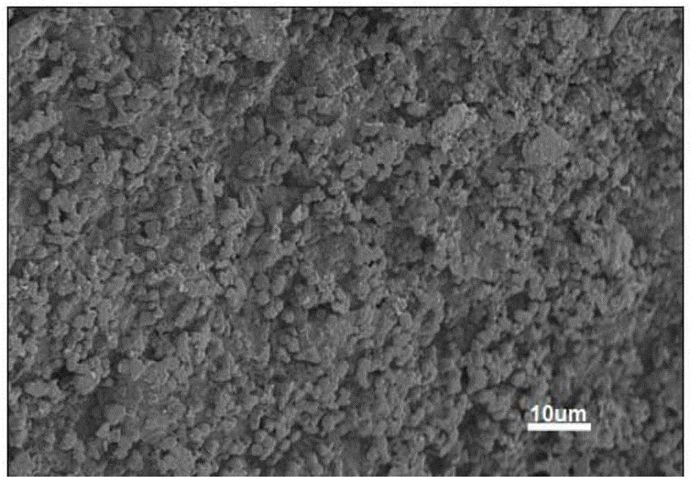 Graphene-porous ceramic composite adsorbing material and preparation method and application thereof