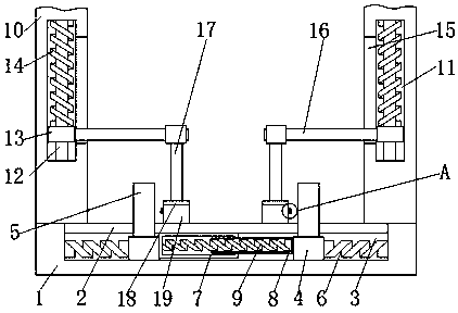 Machine tool with stable clamping function