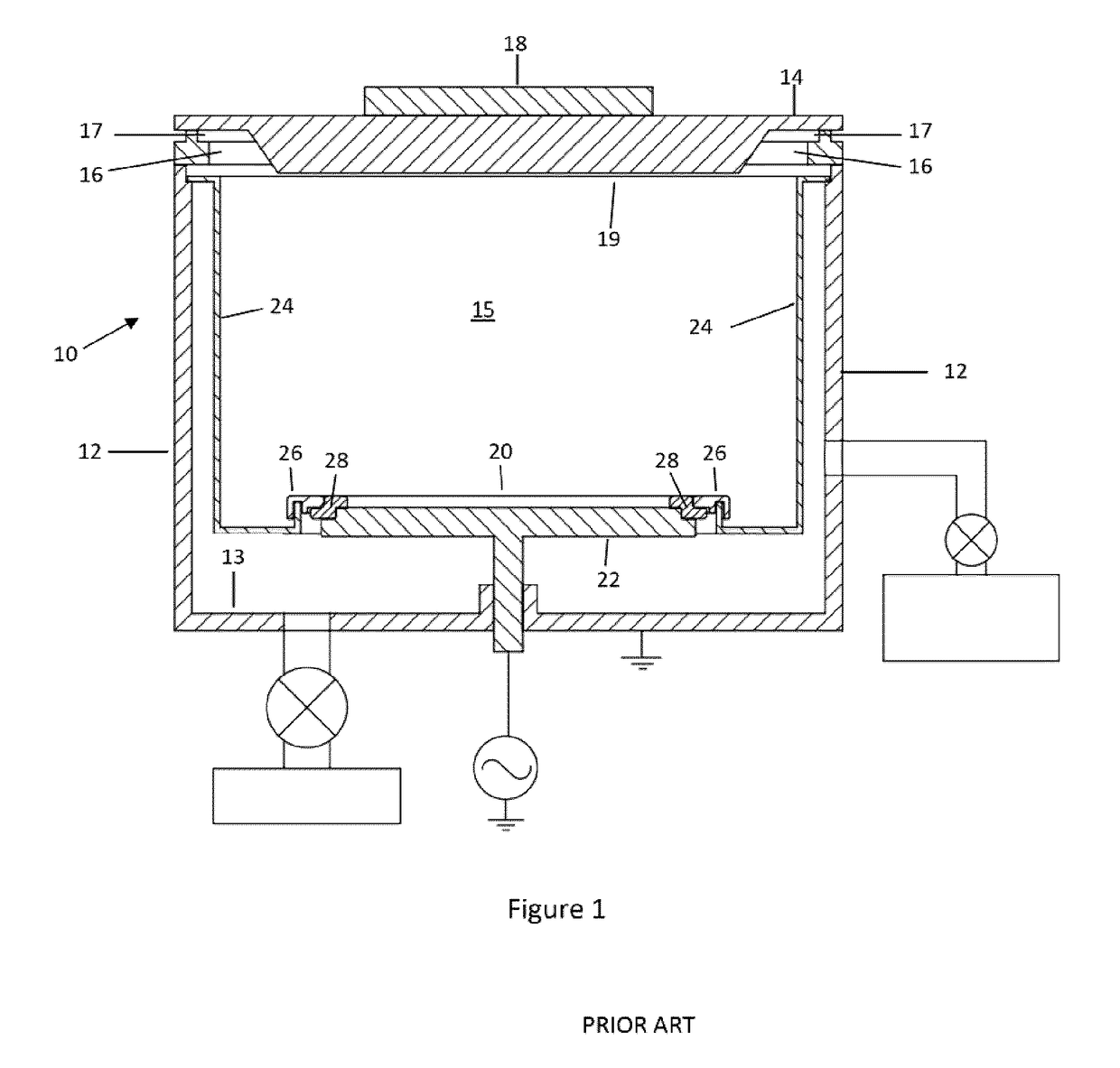 Process chamber shielding system and method