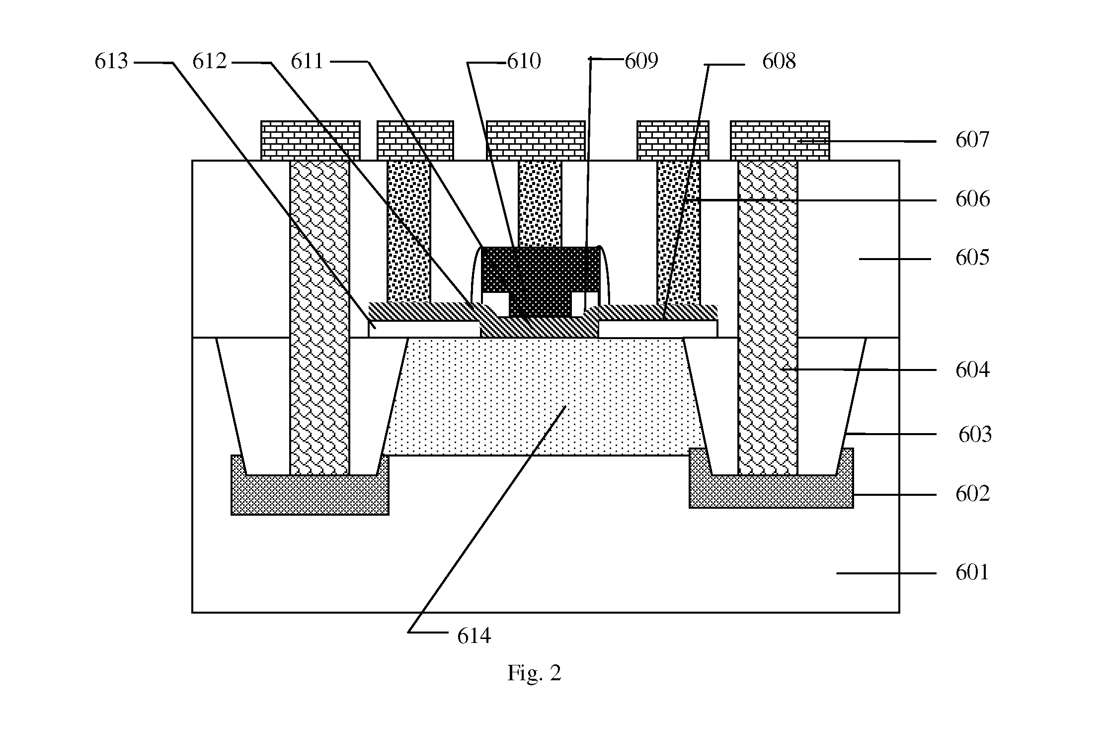 High Voltage Bipolar Transistor with Pseudo Buried Layers
