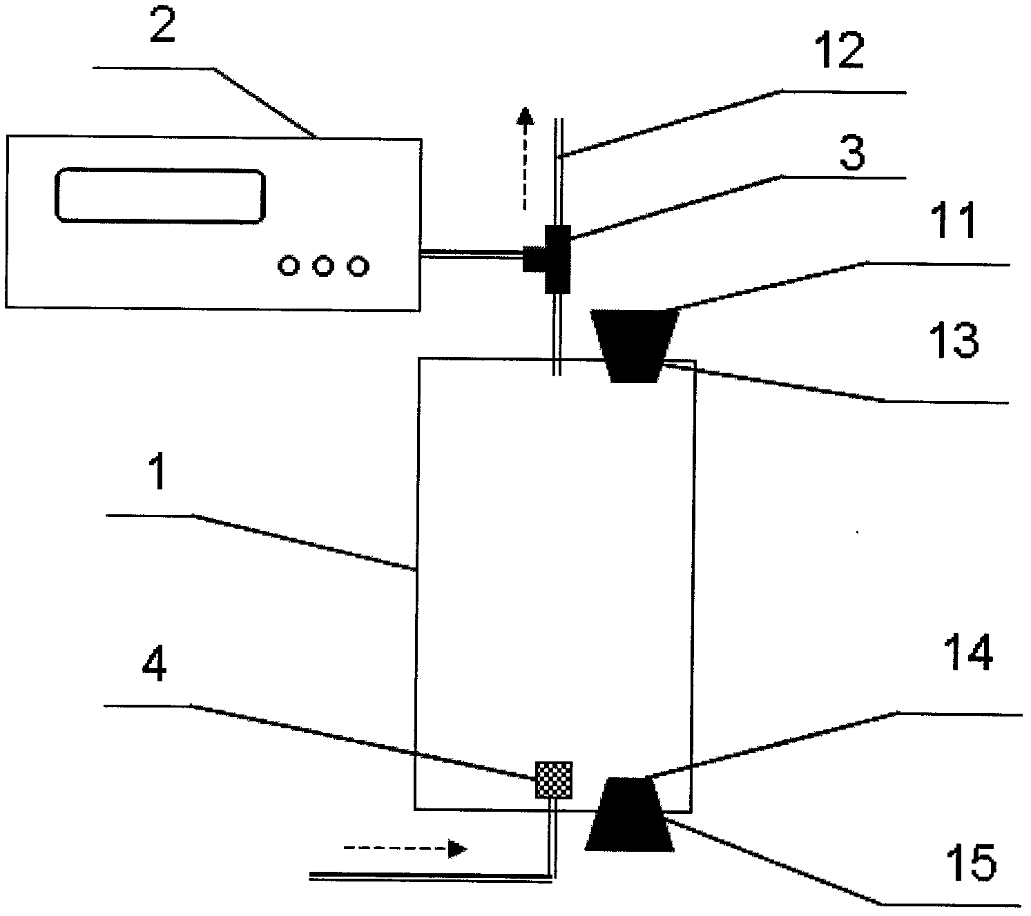 Method for directly measuring organic matter degrading amount of activated sludge