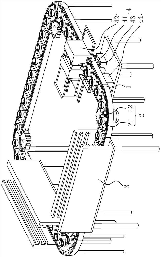 Double-side bottle blowing equipment