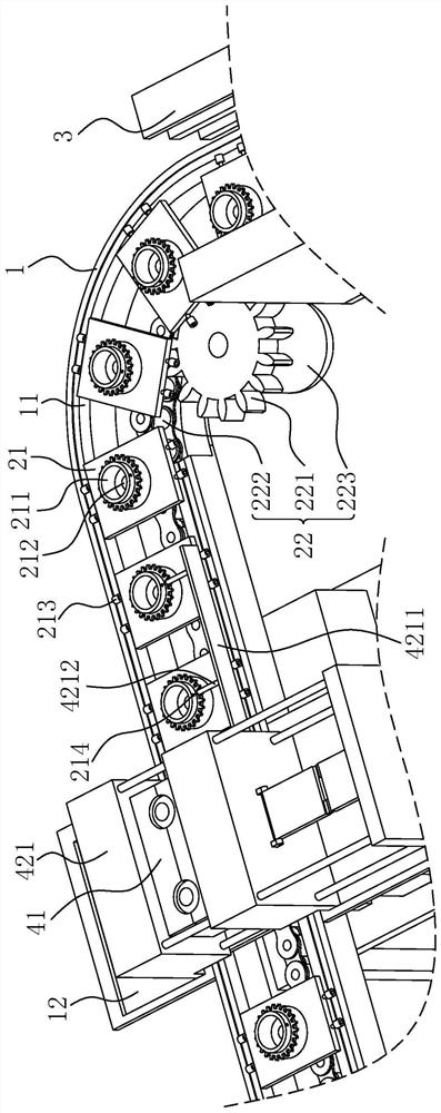 Double-side bottle blowing equipment