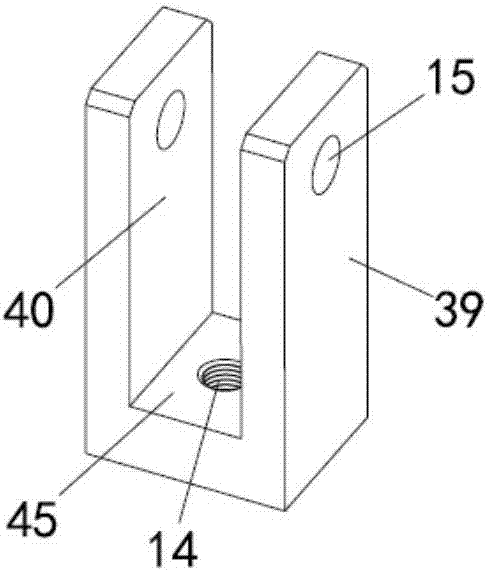 Linear compressor scroll plate spring radial stiffness testing device and manufacturing method thereof