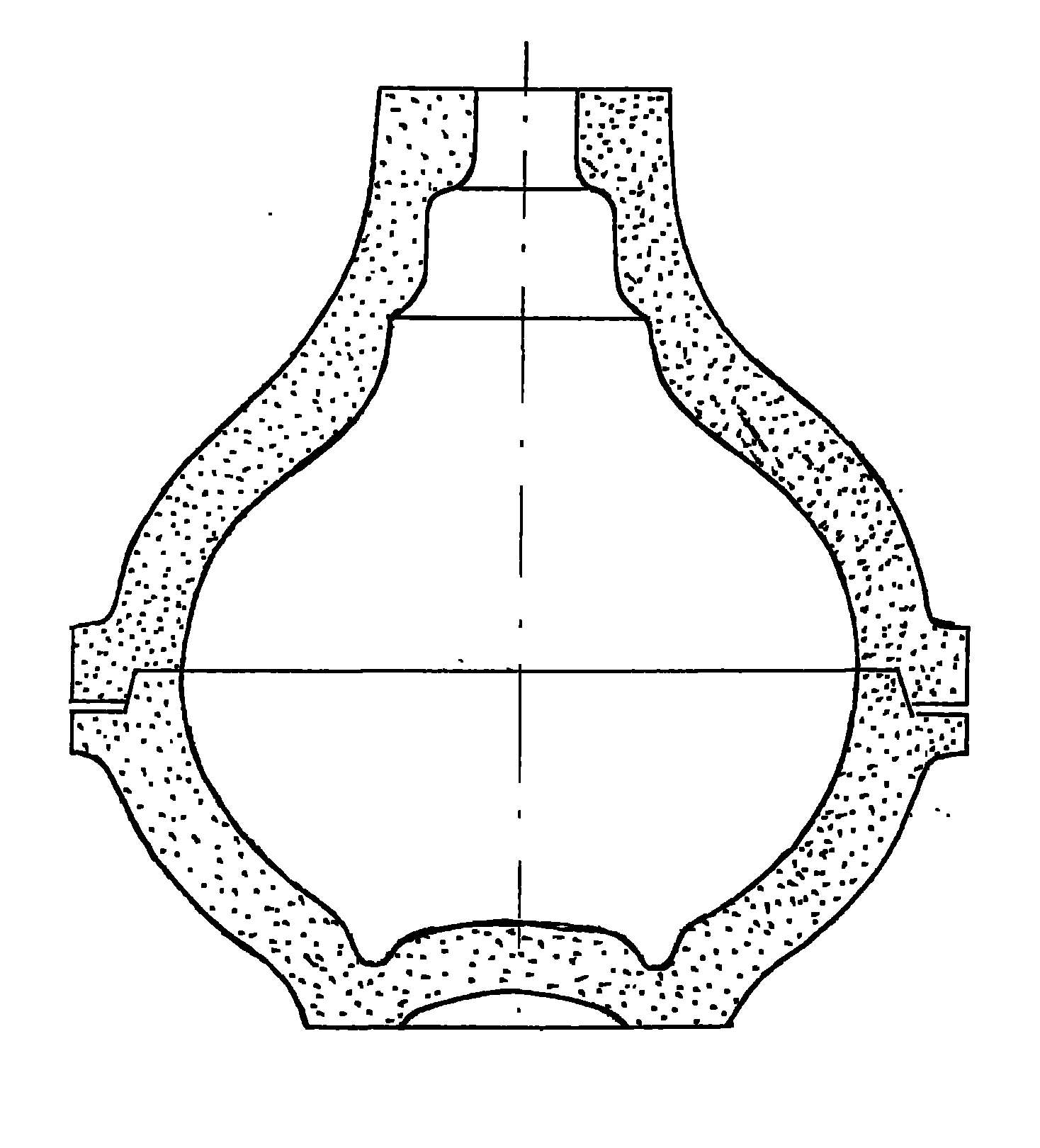 Fine porous ceramic used as ceramic mold and molding technique