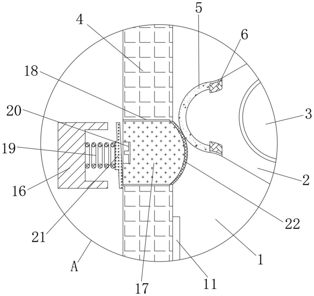 A warp protection buckle