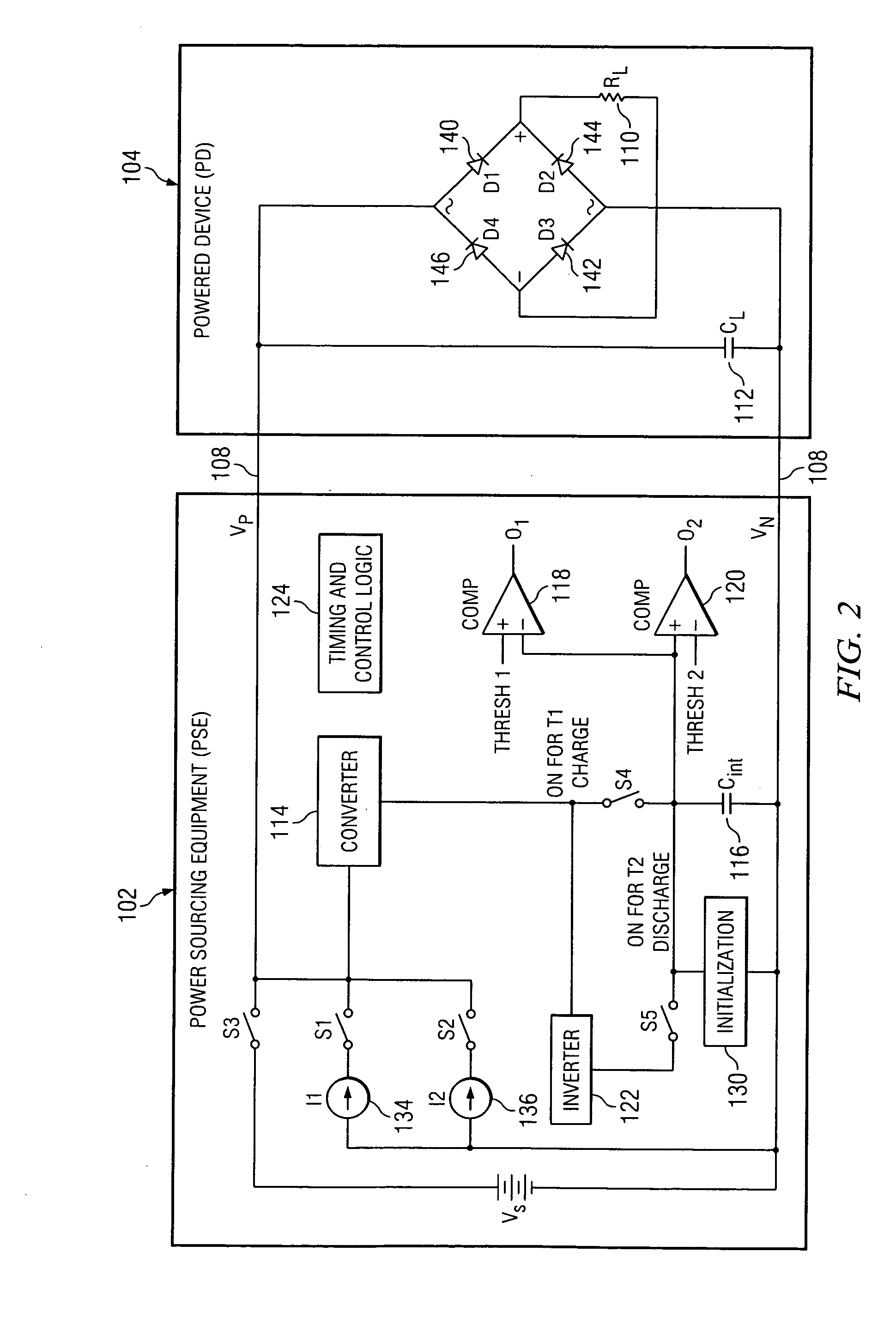 System and method for characterizing a load at the end of a cable
