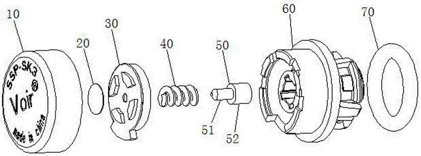 Anti-explosion balance valve applied to battery cell module