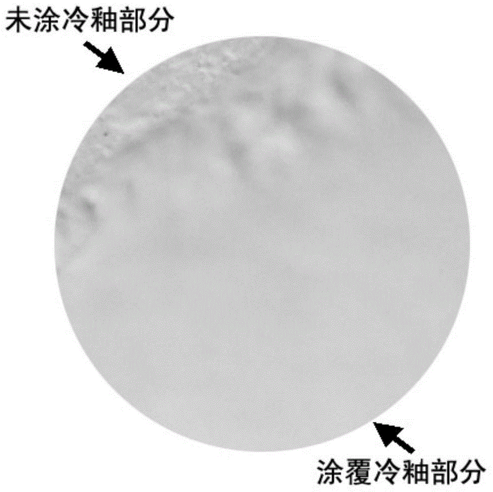 Cold ceramic glaze with sterilization and antibacterial functions and preparation method thereof