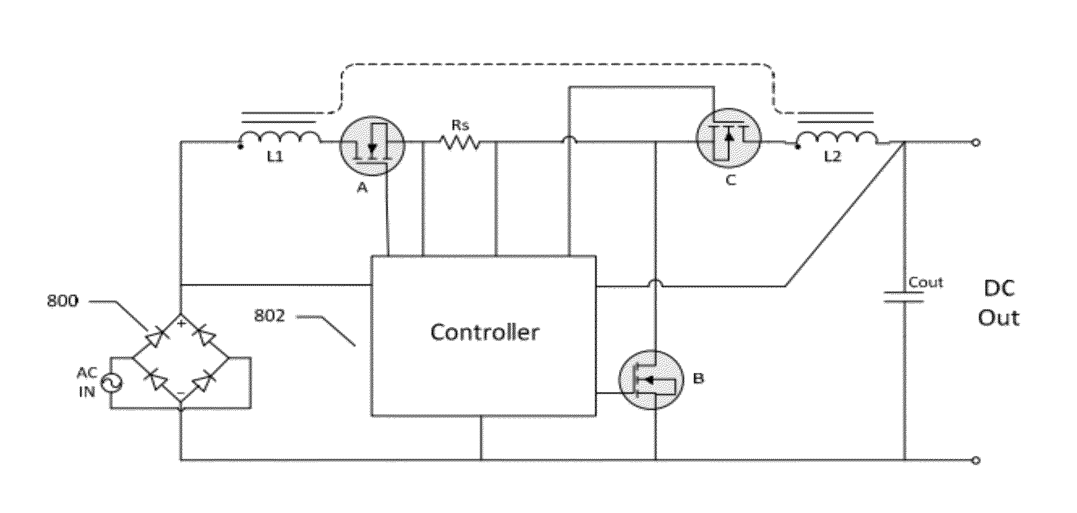 Apparatus and method for efficient dc-to-dc conversion through wide voltage swings