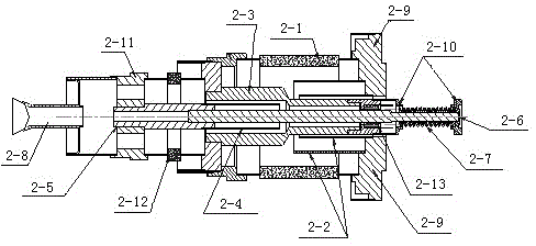 A 2450mhz high-power continuous wave magnetron and its preparation method