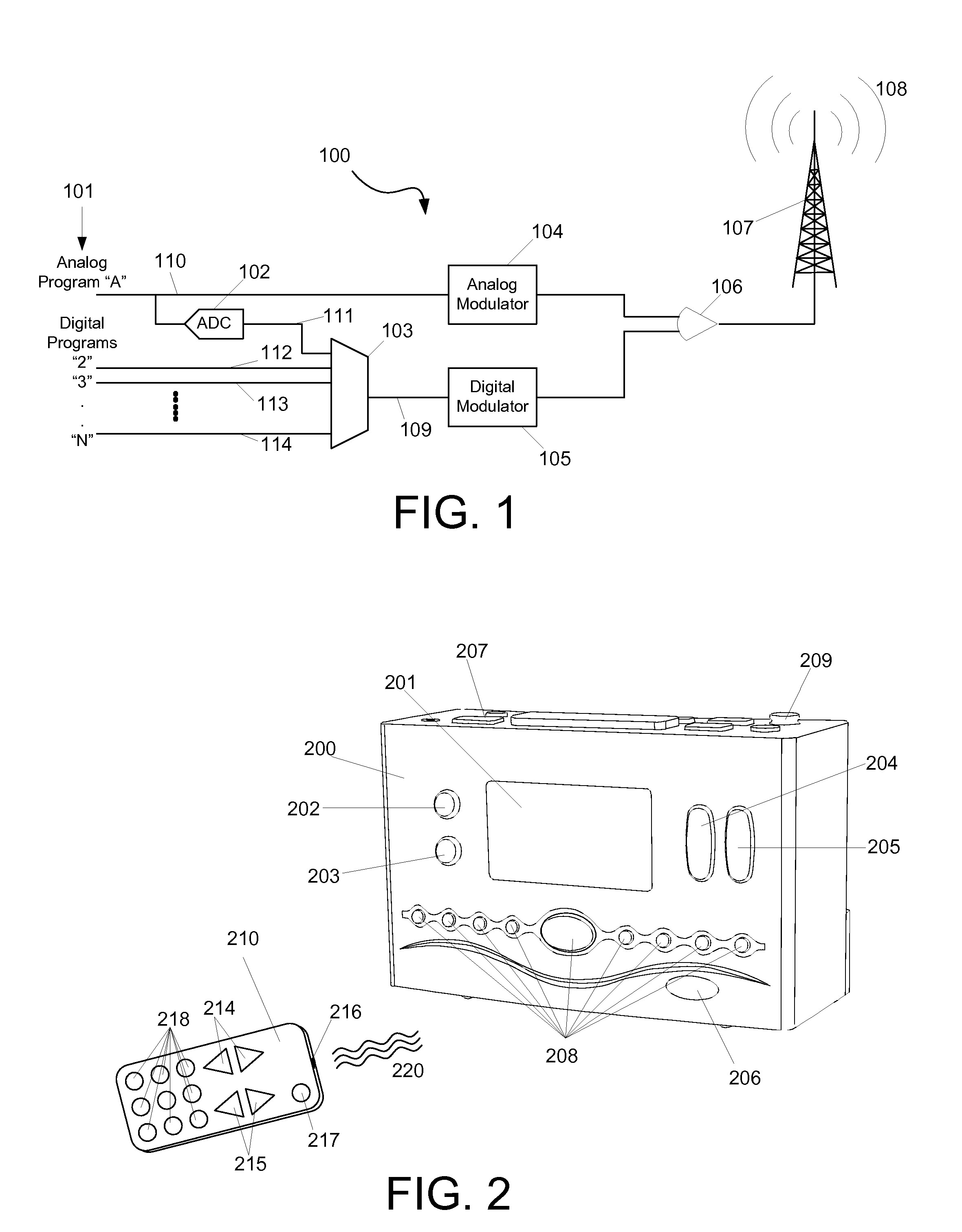 Method and Apparatus for Scanning for Digital Subchannels in a Hybrid Analog/Digital Broadcast