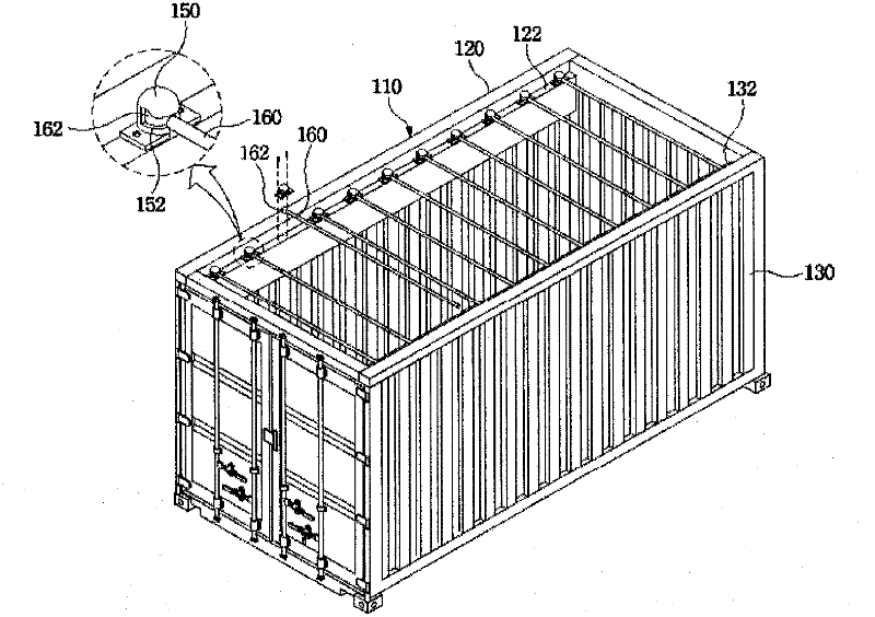Open top container