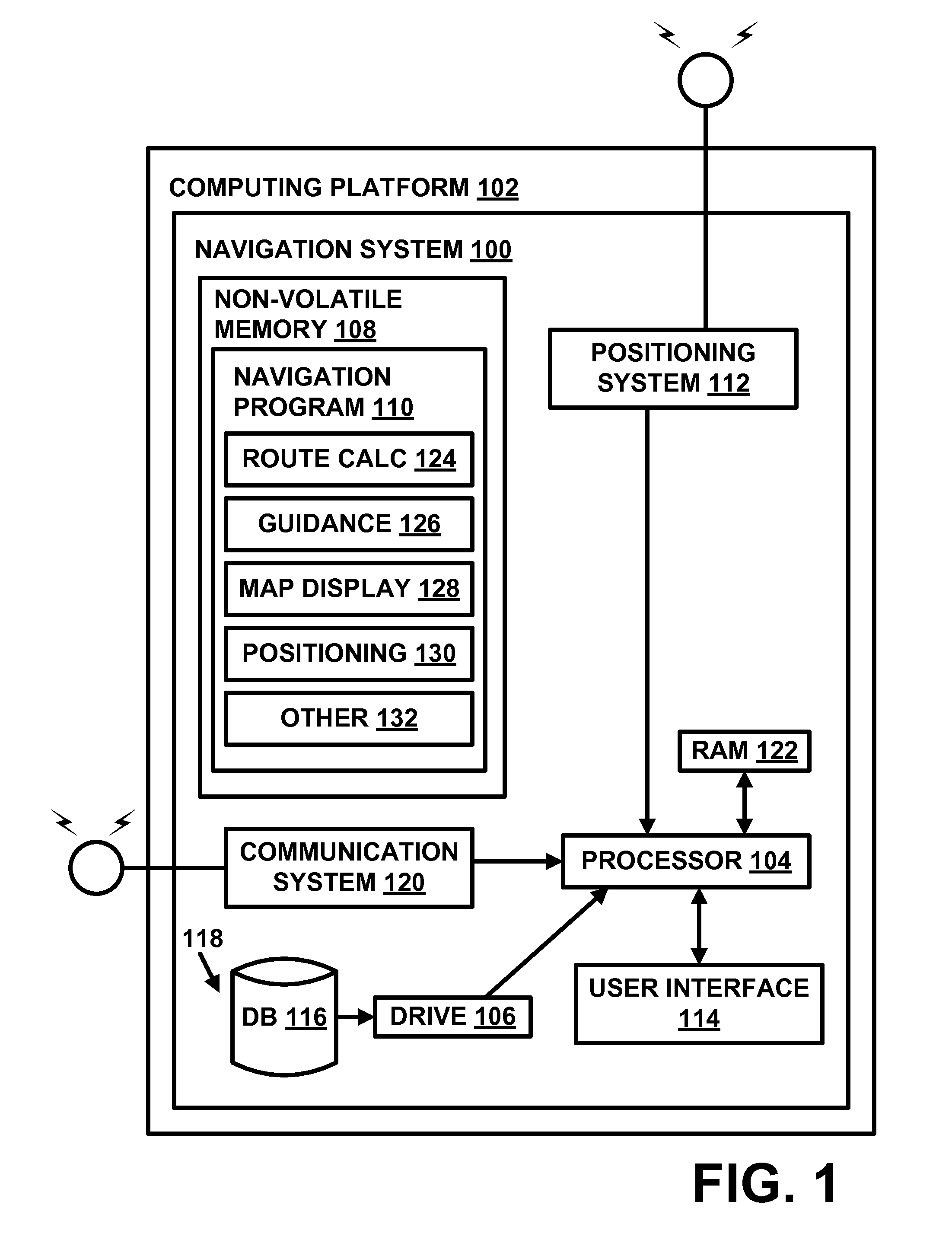 Method of Operating a Navigation System to Provide Route Guidance
