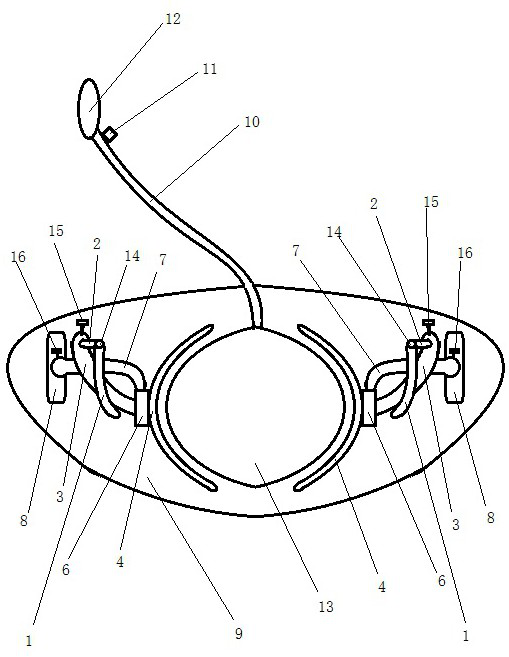 Waist burden alleviating device