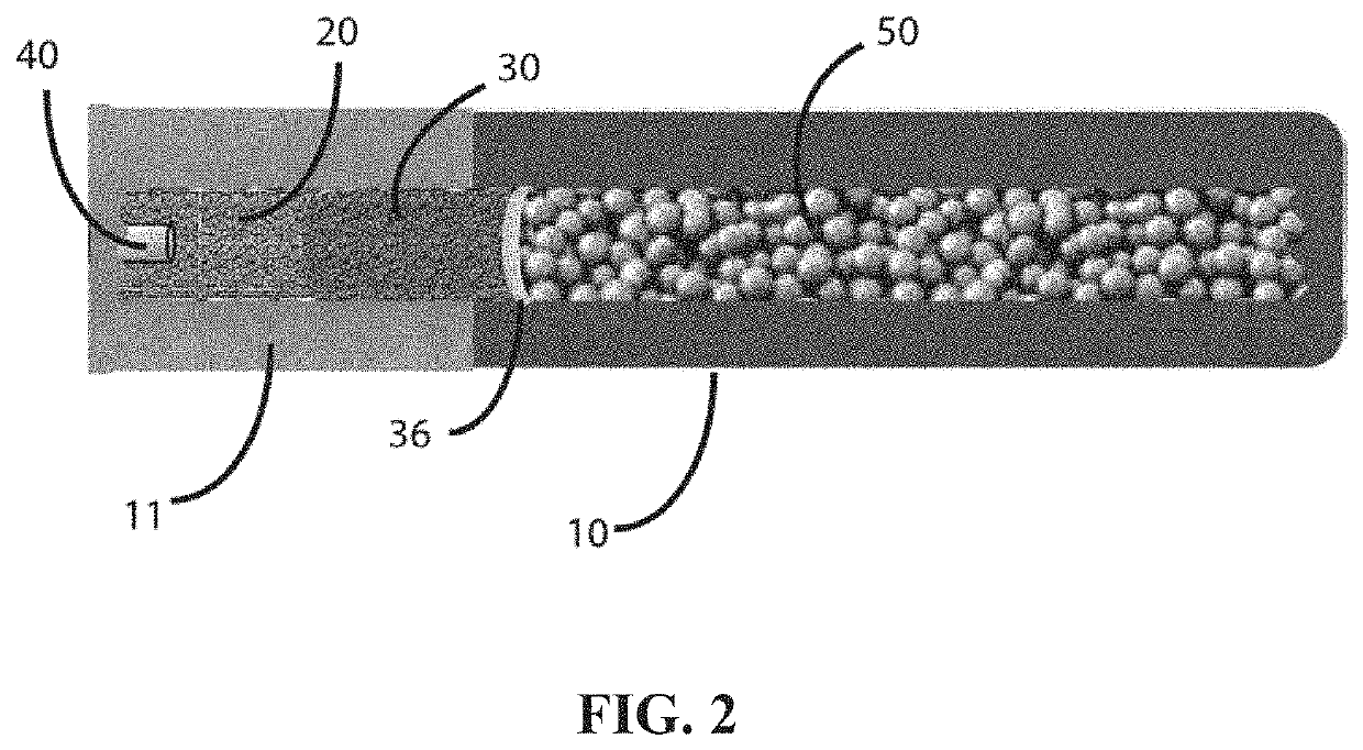 Methods and devices for ammunition utilizing a particulate obturating medium