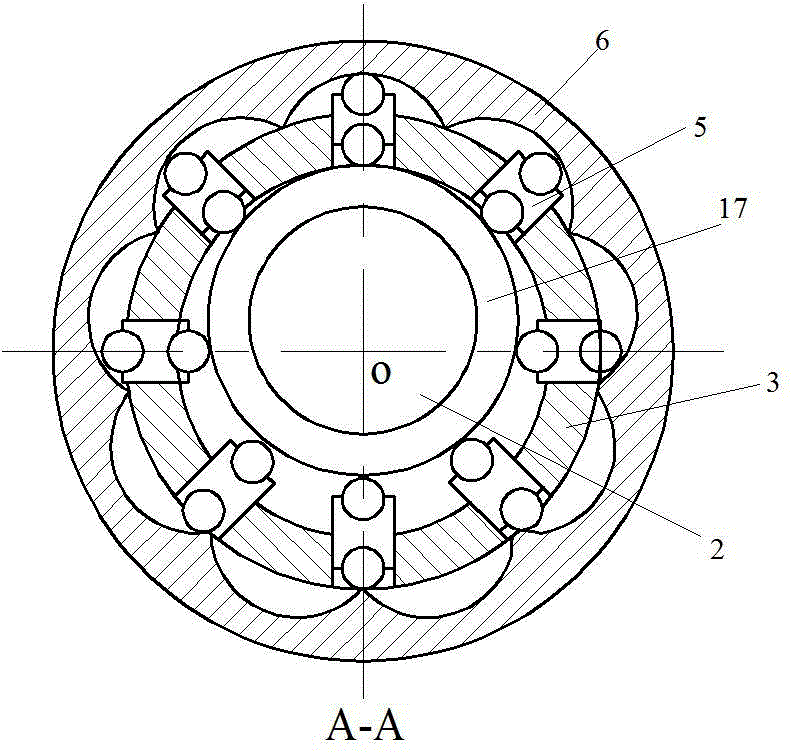 Direct speedup type continuous variable transmission chain structure of wind power generation set