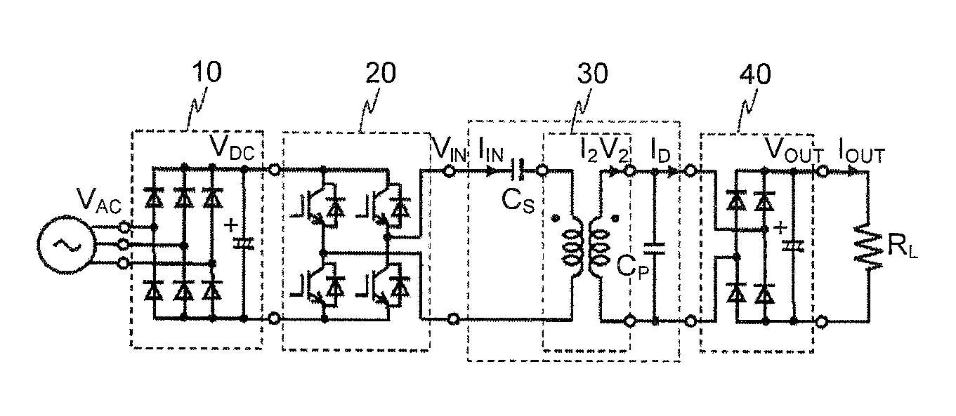 Contactless power transfer device for moving object