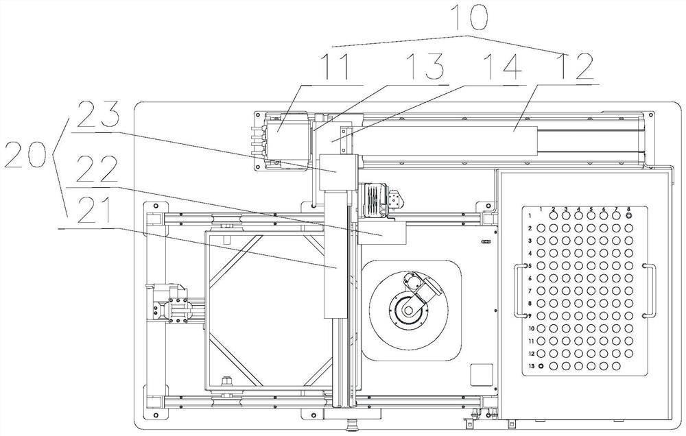 Automatic measuring device for detection sheet and control method of automatic measuring device