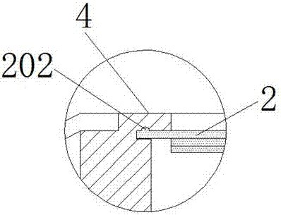 Material sampling device for product quality detection and using method thereof