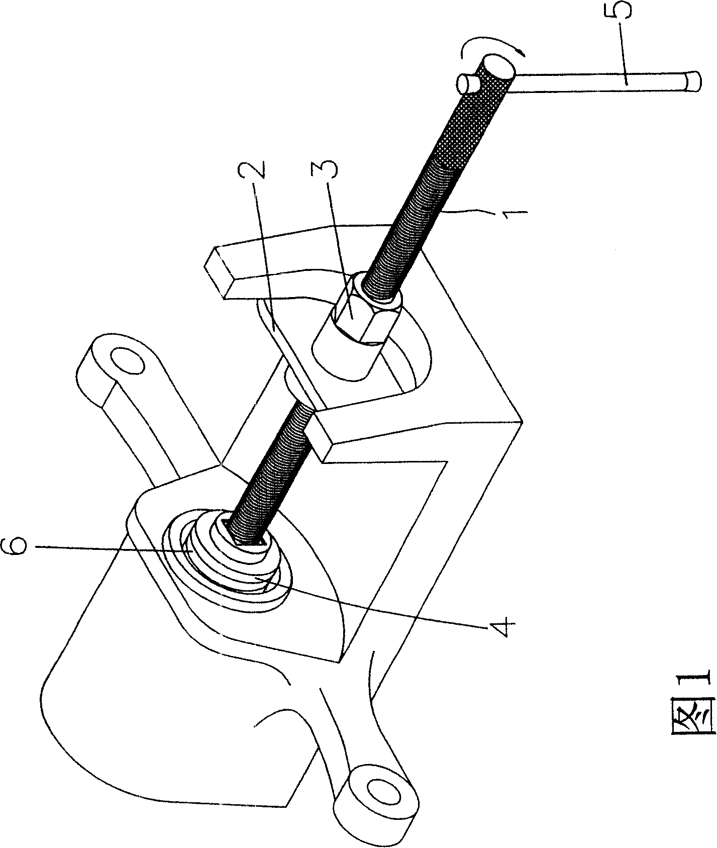 Pump-adjuster of braker with pressure-releasing valve