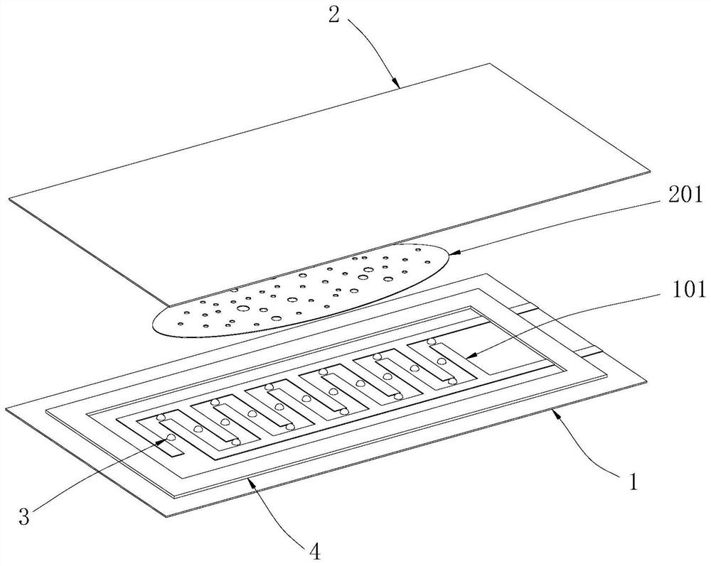 Wide-range flexible pressure sensor and preparation method thereof