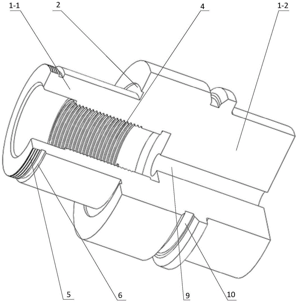 A self-compensating centrifugal expansion high-speed tool holder with mesh tapered sleeve