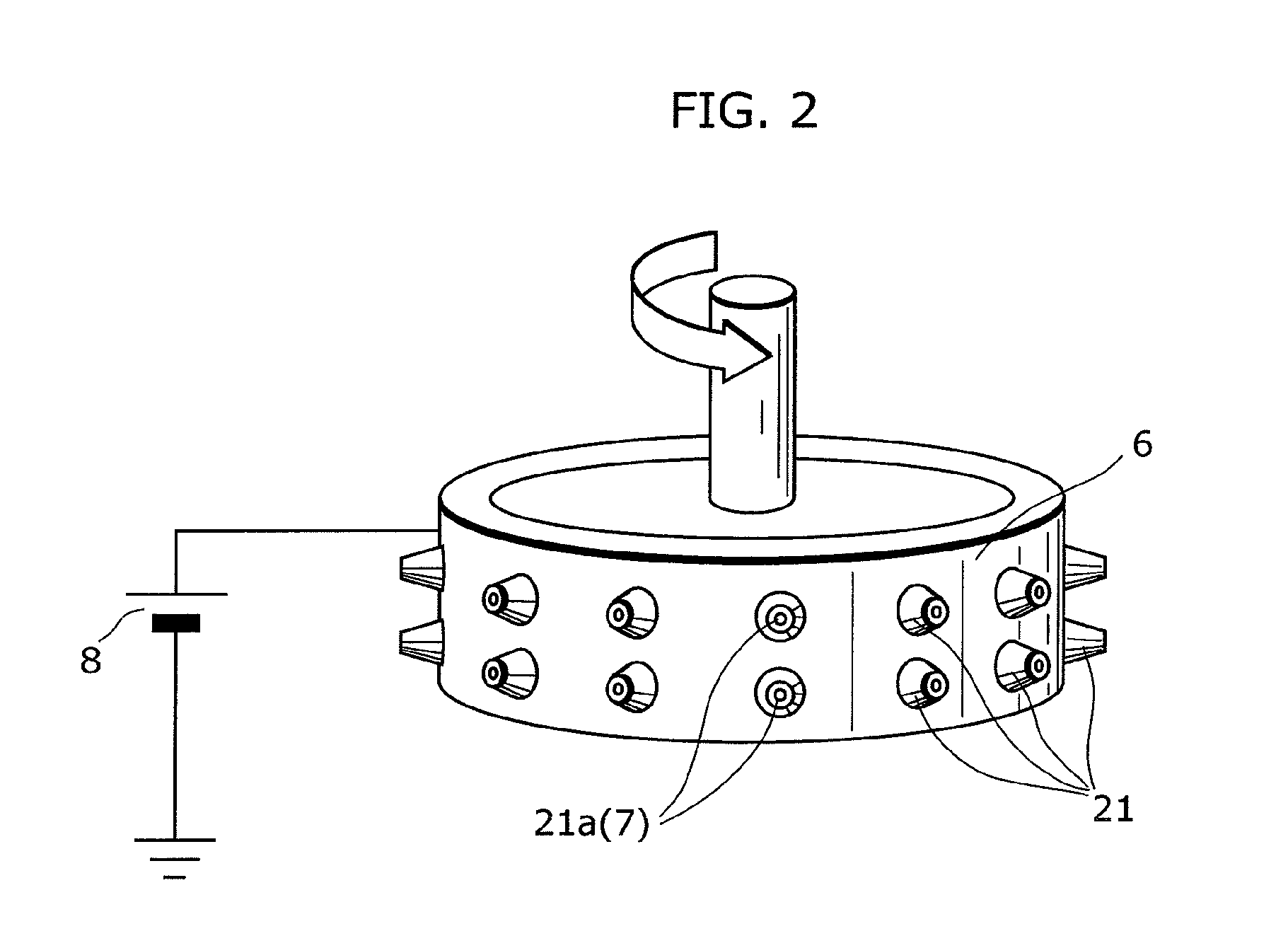 Nanofiber spinning method and device